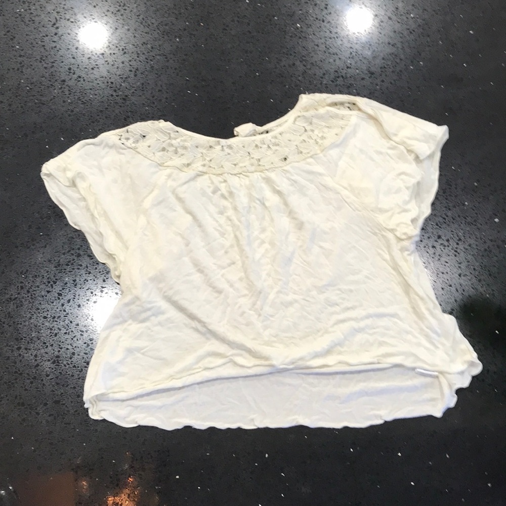 A shirt from forever 21 That flower mesh